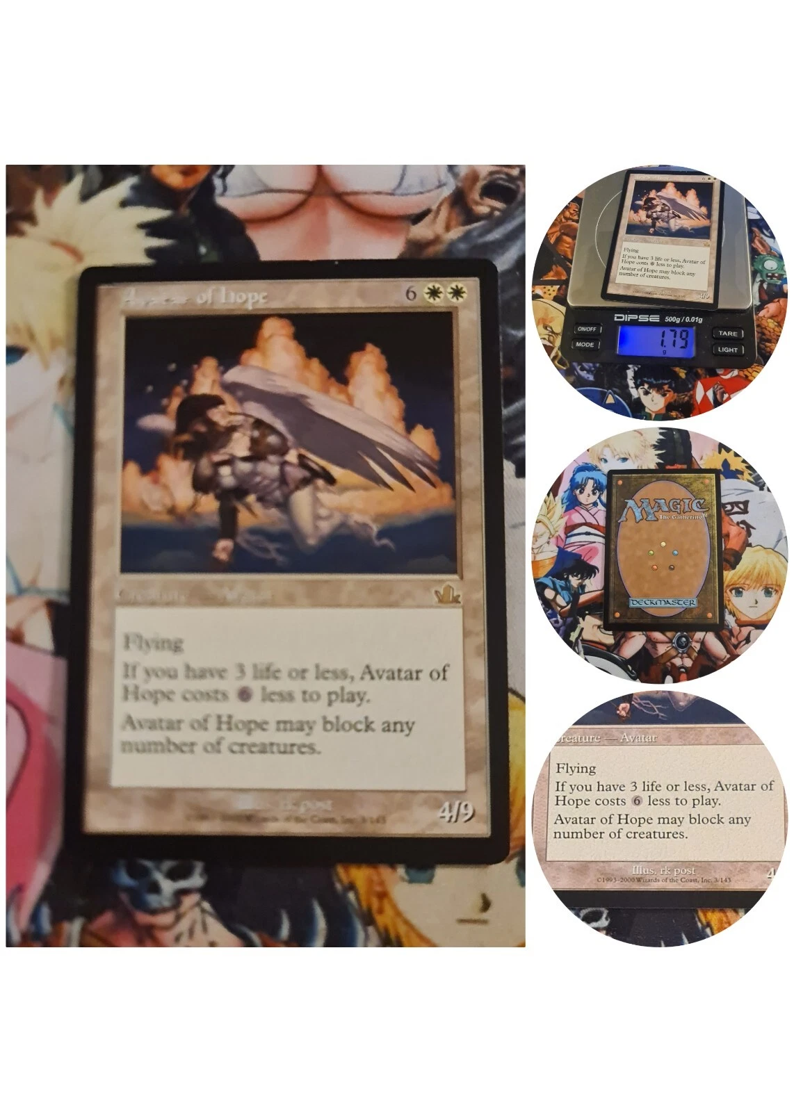 Avatar Of Hope MTG Eng Nm Card Magic the Gathering Prophecy 03 / 143 Card 2000