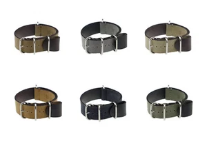RIOS1931 Militar Sofia - Canvas-Uhrenarmband (495) - 6 Colores - 4 Stegbreiten - Picture 1 of 8