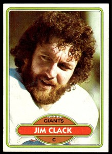 1980 Topps Jim Clack New York Giants #249