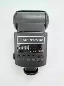 Neewer TT560 Flash Speedlite GN38 For Canon Nikon Panasonic Olympus Pentax - Picture 1 of 4