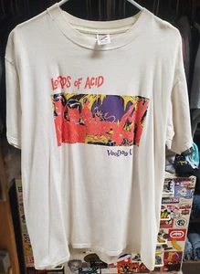 LORDS OF ACID Sextasy Ball / THRILL KILL KULT Konzert Tour XL weiß T-Shirt USA - Bild 1 von 10