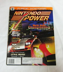 Nintendo Power Magazine #122 July 1999-World Driver Championship Cover-New      - Picture 1 of 3