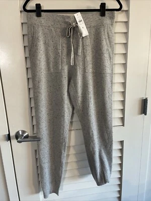 Ann Taylor 100% Cashmere Small Silver Lake Grey Lounge Pants With Tags - Image 1 of 4