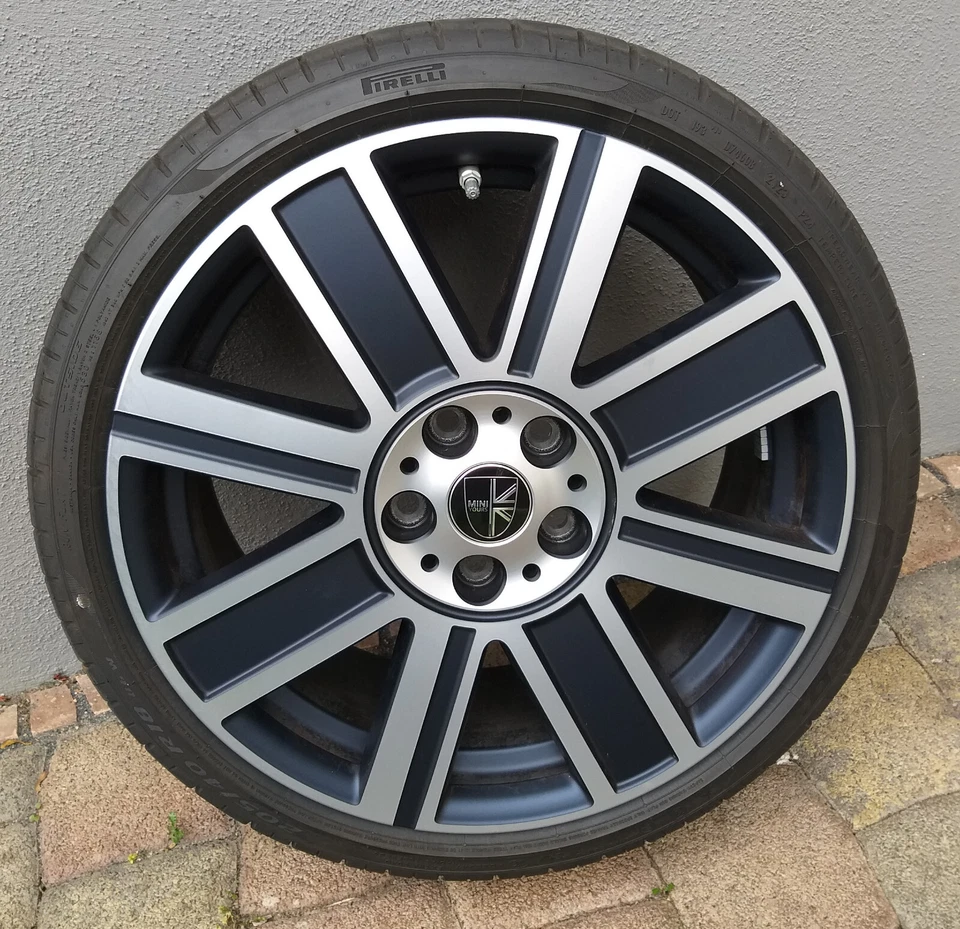 4 Original-Räder, 18" Mini Cooper S, NEU, mit RDKS, nicht gefahren, DOT 2123 - Bild 1 von 1