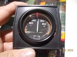 Unused Unbranded DC Ammeter -60-0-+60, with Light, in Frame, no bracket, Tested - Imagen 1 de 2