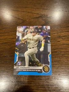Jake Cronenworth 2021 MLB Topps Now Rookie Card 674 RC  Blue Parallel /49 - Picture 1 of 3