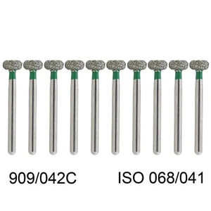 Dental Diamond Burs FG 909/042C rueda en forma de rosquilla arena gruesa burla de alta velocidad - Imagen 1 de 4
