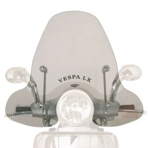 22482 Parabrisas FACO para Piaggio Vespa LX 150 Con Ataques Cromados No Isotta - Imagen 1 de 1