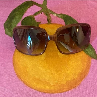 Gafas de sol Oliver Peoples rosa y tortuga envolventes + estuche Dulain 61-17-114 Foto 1 de 4