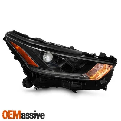 Faro proyector derecho no LED DRL para Toyota Highlander 2020-2024 doble haz Foto 1 de 4