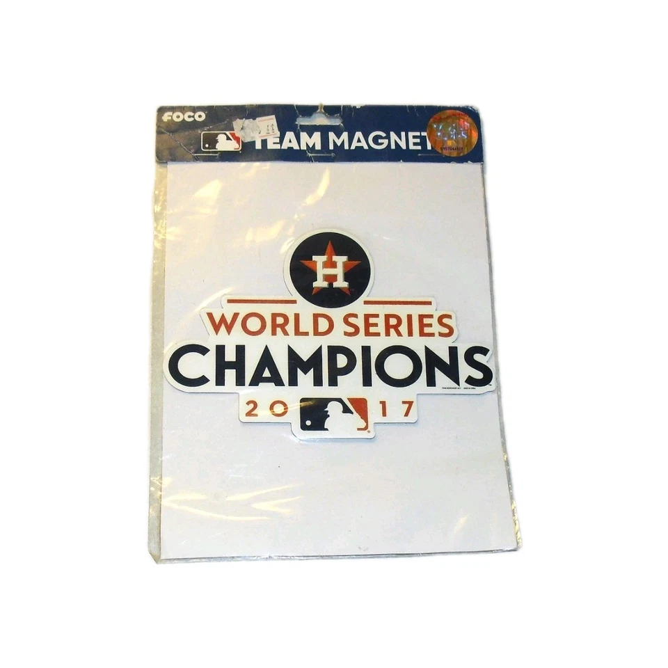 Houston Astros 2017 World Series Champions 6 Inch Magnet New Mlb - Image 1 of 1