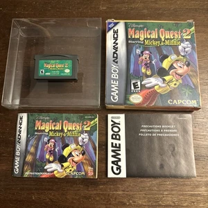 Magical Quest 2 Mickey & Minnie (GameBoy Advance GBA) Completo CIB - Autentico - Foto 1 di 12