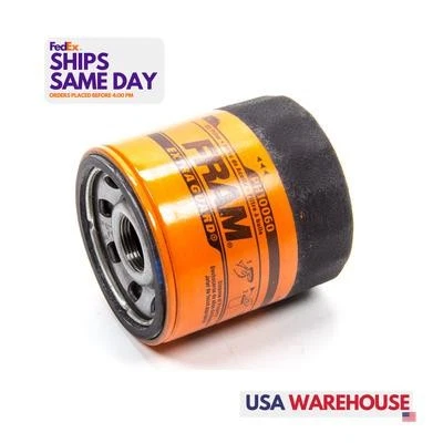 Fram PH10060, un filtro de aceite de acero naranja de alto rendimiento y piezas de carreras Foto 1 de 4
