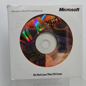 Microsoft Office XP 2002 Small Business Edition OEM Install CD Key Vintage - Picture 1 of 3