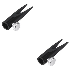 2er Pack Bleistiftspitzer Handheld Metall Stirn Kind Make-up Anspitzer - Bild 1 von 12