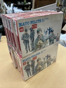 Vintage ESCI 1/72 NATO Piloten und Bodenbesatzung Set 243 Sealed Lot Of 10 - Bild 1 von 4