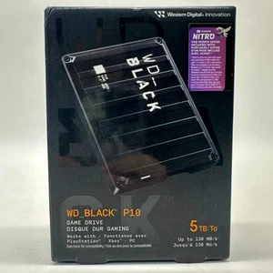Neu Western Digital WD Portable schwarz P10 Game Drive 5TB HDD WDBA3A0050BBK - Bild 1 von 3