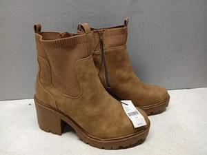 Lane Bryant Dream Cloud Faux Leather Platform Boots Women's Size 11w - Picture 1 of 13