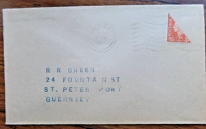 Guernsey 1941 KGVI 2d Def Bisect on envelope - Picture 1 of 1
