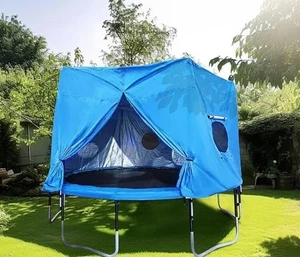 Trampolin-Zelt-Schutznetz für Sonne, Regen oder Schnee, Trampolin-Zubehör! - Bild 1 von 9