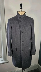 Hugo Boss Coat Men's UK 38R/SMALL Dark Grey Wool Sintrax Jacket - Picture 1 of 19