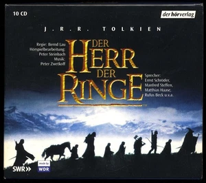 J.R.R. TOLKIEN★DER HERR DER RINGE★Hörspiel★10-CD-Box★Der Hörverlag★SEHR GUT++★ - Bild 1 von 7