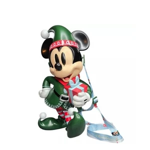Disneyland Mickey Mouse Elf Christmas Popcorn Bucket 2024 Brand New - Picture 1 of 9