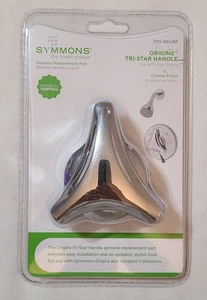 Control de ducha con mango de tres estrellas de plástico Symmons Origins OEM en cromo - Imagen 1 de 2