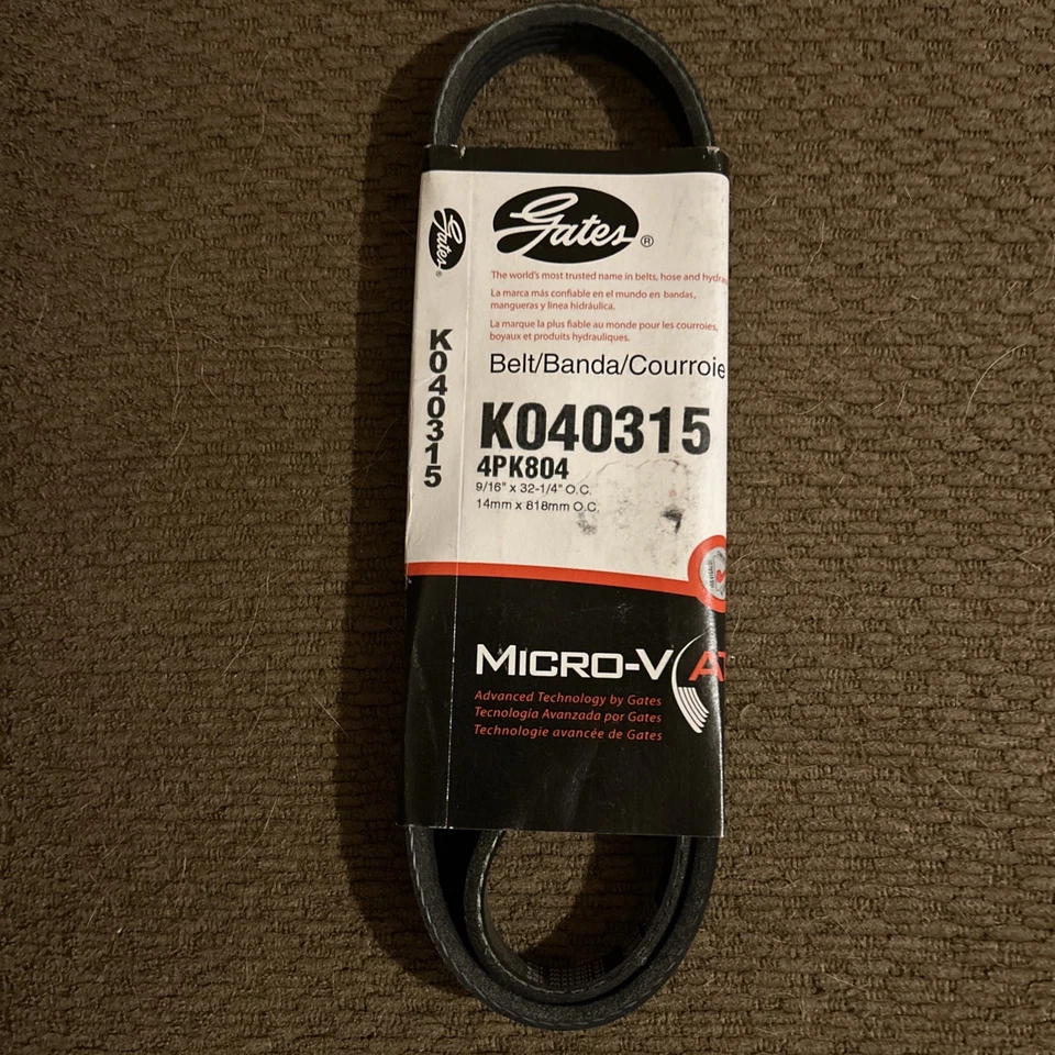 Cinto em V Gates K040315 - Imagem 1 de 1