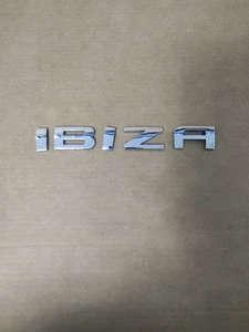 SEAT IBIZA MK4 2008-12 REAR LETTERING BADGE IBIZA - Picture 1 of 4