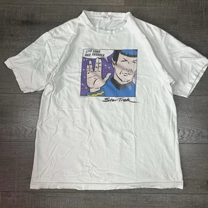 Vintage 1996 Star Trek Live Long And Prosper Spock Tee Size XL - Bild 1 von 6
