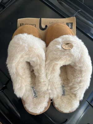 Zuecos Zapatilla Born Lana Gamuza Marrón Piel de Oveja Forrados Zapatos Talla Pequeña 5.5-6.5 Nuevos Foto 1 de 4