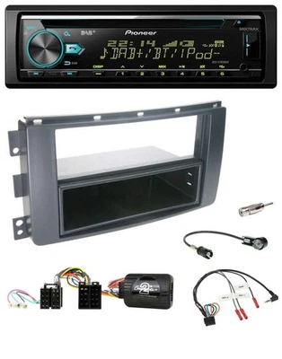 Pioneer DAB Lenkrad CD USB Bluetooth Autoradio für Smart ForFour 2004-2006 schwa - Bild 1 von 4