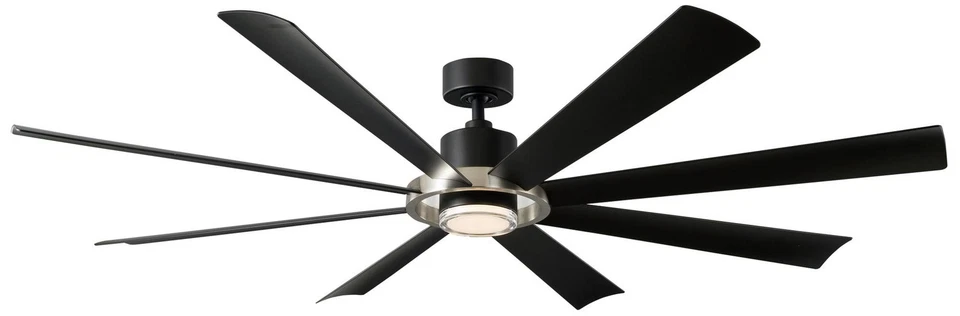 72" Modern Forms Aura Black Nickel LED Smart Ceiling Fan - Image 1 of 1