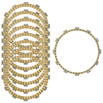 Clutch Friction Plates Kit For Harley Davidson Dyna Wide Glide FXDWGI 2004-2017 - Imagem 1 de 4