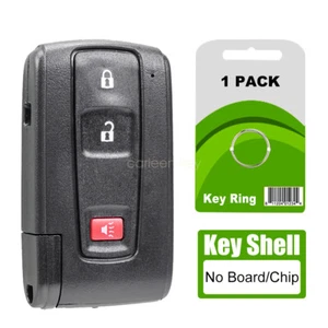 For 2004 - 2009 Toyota Prius Key Fob Remote Shell Case Cover MOZB21TG 3 Buttons - Picture 1 of 11
