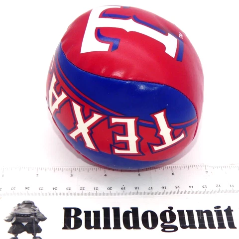 Texas Rangers MLB Baseball Plush Souvenir Rawlings Ball Stuffed Soft Cover
