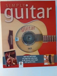 Simply Guitar Beginners libro a colori 64 pagine e lezione DVD 48 minuti di Steve - Foto 1 di 6
