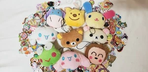 Kawaii Plush My Melody Rilakkuma Piglet Pooh Bear Eeyore & Stickers - Picture 1 of 10