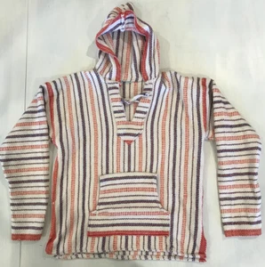 Vintage Senior Lopez Surfer Pullover Mexico Small Beachy Festival Unisex Hippie - Bild 1 von 4