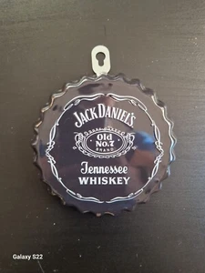 Jack Daniels Kronkorkenschild Man Cave Bar 5 Zoll - Bild 1 von 3