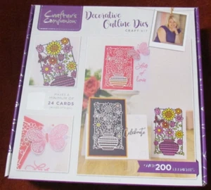 Crafter's Companion Decorative Outline Dies Craft Kit #26 24 Cards/200+Elements - Bild 1 von 2
