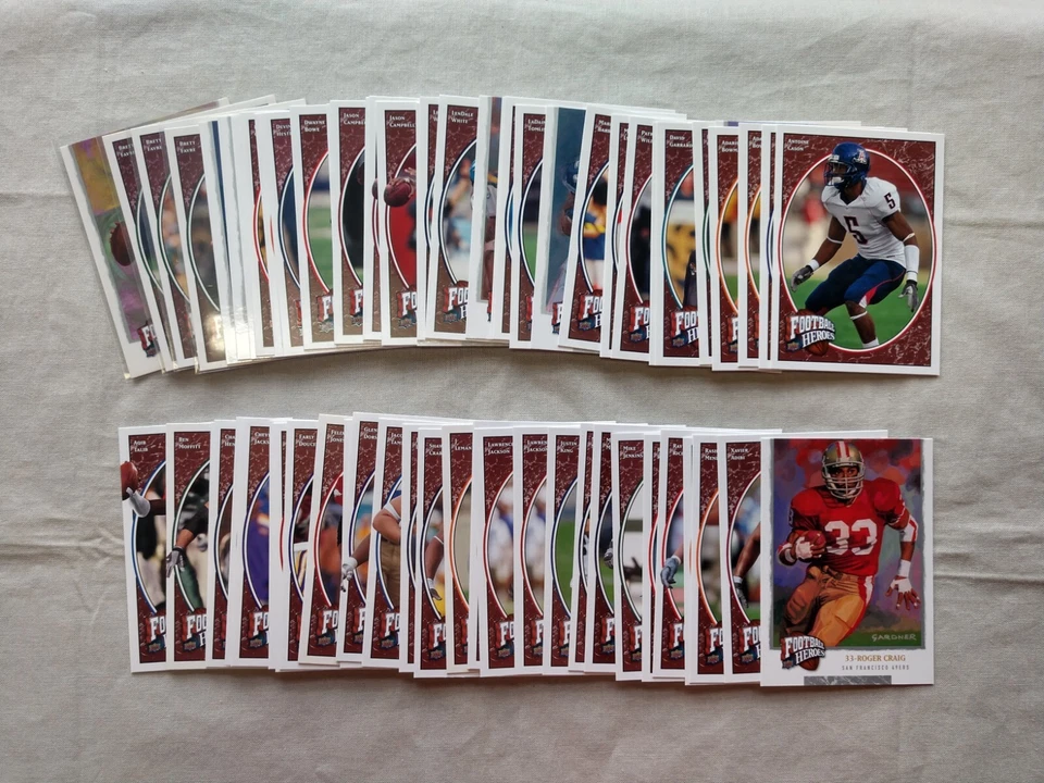 2008 Upper Deck Heroes Football - - - Pick A Card - - - Complete a Set - Image 1 of 1