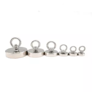 Magnet 0-120Kg Salvage Recovery Neodymium Strong Hook Fishing Treasure Hunting - Picture 1 of 20