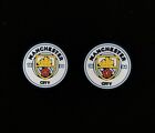 MANCHESTER CITY LOGO SOCCER TEAM CHARM FOR CROCS. 2 Pcs. FOR KIDS AND ADULTS