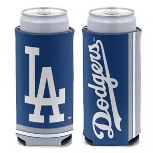 Los Angeles Dodgers 12oz Slim Can Cooler [NEW] Beer Seltzer Coozie Claw Holder