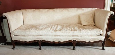 Sofá sofá antiguo vintage del siglo XIX Foto 1 de 4