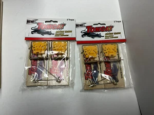 Tomcat Wooden Mouse traps - 33507 Economical 4 Traps NEW #2354 - Picture 1 of 3