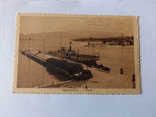 cartolina formato piccolo lago di Garda Peschiera il porto non viaggiata
