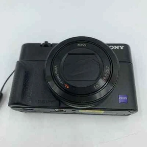 SONY CYBER SHOT DSC-RX100M5 RX100V 4K ZEISS LENS Display 98%NEW - Picture 1 of 7
